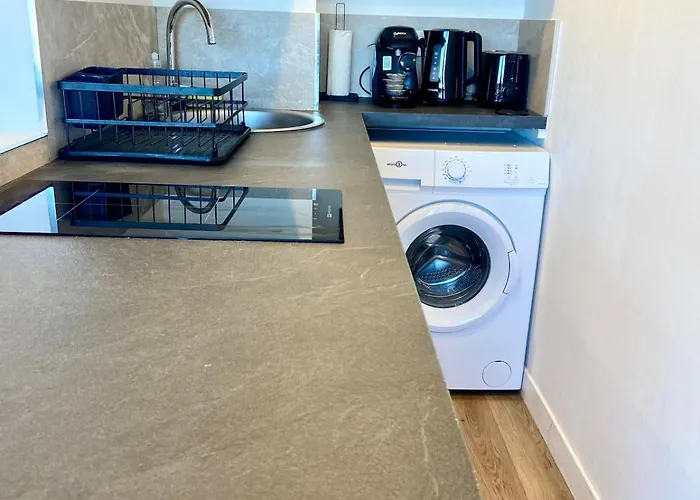 アパート Beautiful Private Rooftop With Sea View 4 People *